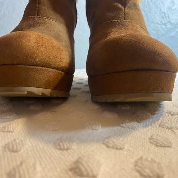 Juicy Couture Women's Buckle Wedge Ankle Boots - Picture 4 of 16